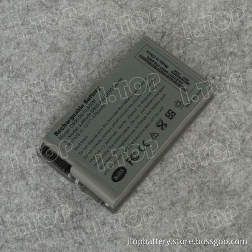 6 cells Replacement D600 Laptop Battery for Dell